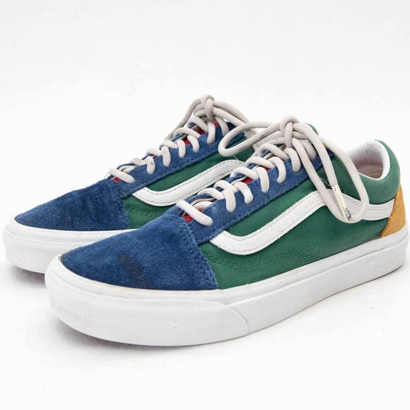 Vans Yacht Club Old Skool Sk8 Lo Color Block Sneakers Size Men's 4.5 Women's 6 - Picture 1 of 10